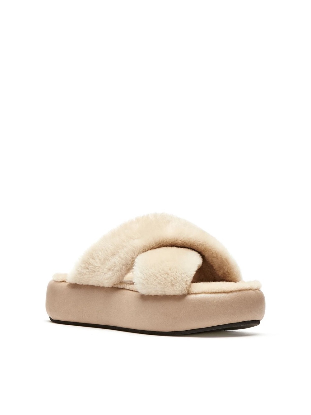 La Canadienne Greta Shearling Slide - Picture 2 of 9